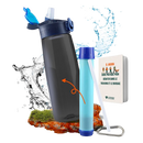 Gourde filtrante pour eau non potable + E-BOOK OFFERT