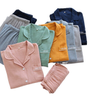 Pyjama mixte en gaze de coton