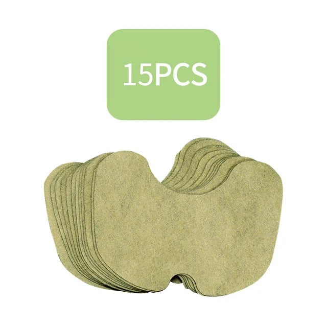 Lot de 15 Patchs genoux anti inflammatoires aux plantes