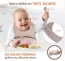 Ensemble vaisselle en silicone pour bébé