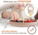 Ensemble vaisselle en silicone pour bébé