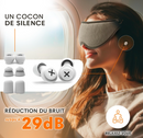 Kit masque de nuit et bouchons anti-bruit