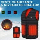 Doudoune chauffante sans manche