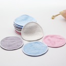 12x Cotons démaquillants lavables en fibres de bambou