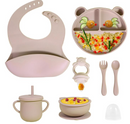 Ensemble vaisselle en silicone pour bébé