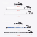 Bâton de marche en carbone télescopique & pliable