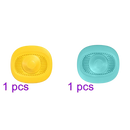 Lot de 2 filtres de douche en silicone