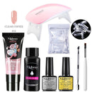 Kit Complet débutant faux ongles en PolyGel - Lampe OFFERTE