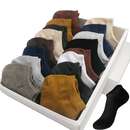 Lot de 10 paires de socquettes d'été en fibre de bambou