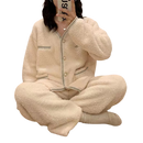 Pyjama en velours pour femme