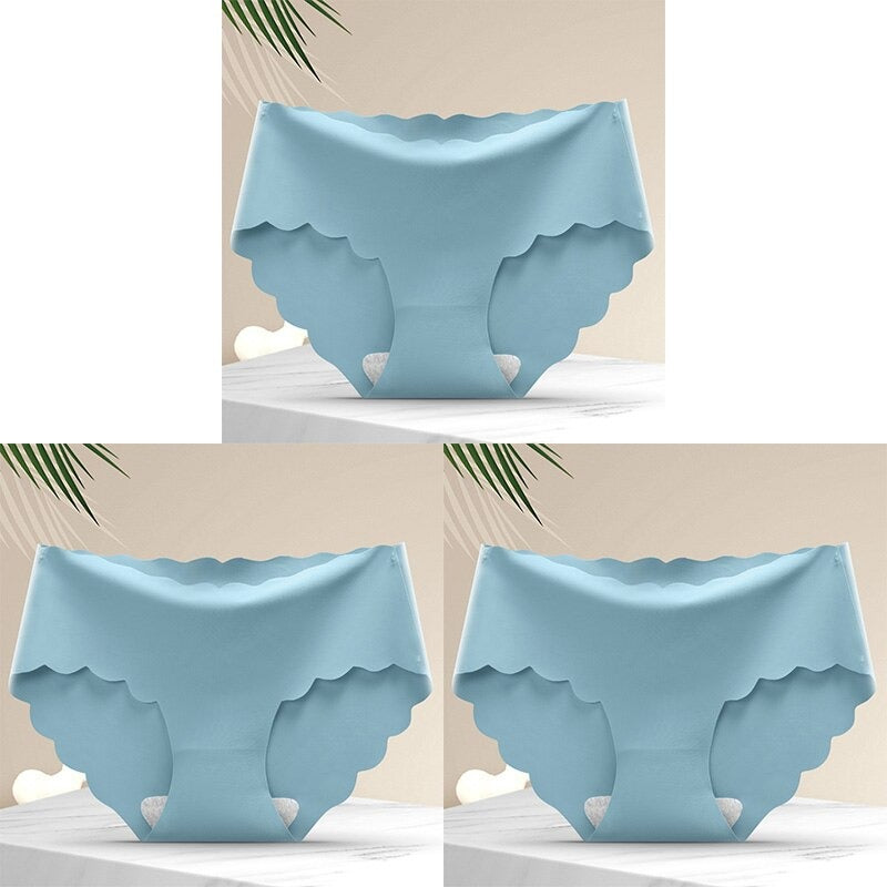 Lot de 3 culottes sans coutures et élastiques