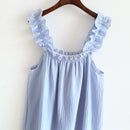 Chemise de nuit en gaze de coton