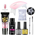 Kit Complet débutant faux ongles en PolyGel - Lampe OFFERTE