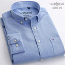 Chemise OXFORD en coton à manches longues