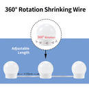 10x Applique LED pour miroir - 3 Modes