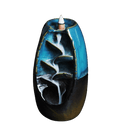 Brûleur d'encens cascade en céramique