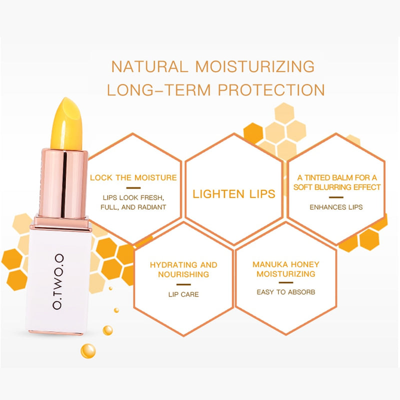 Baume à lèvre hydratant révélateur de couleur naturelle