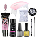 Kit Complet débutant faux ongles en PolyGel - Lampe OFFERTE