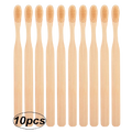 Brosse à dent en Bambou - Lot de 10