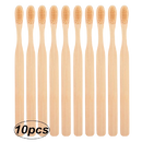 Brosse à dent en Bambou - Lot de 10