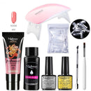 Kit Complet débutant faux ongles en PolyGel - Lampe OFFERTE