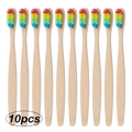 Brosse à dent en Bambou - Lot de 10