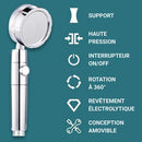 Pommeau de douche Haute pression + 4 FILTRES OFFERTS