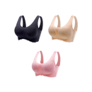 Lot de 3 Brassières Dentelle 5D sans couture