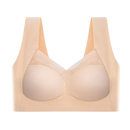 Brassière en soie glacée sans armatures
