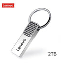 Lenovo - Mini clé USB 2TO en métal Haute Vitesse + Adaptateur Type-C OFFERT
