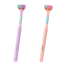 2x Brosses à dents à 3 têtes 360° - Poils souples