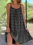 Robe fleurie décontractée légère et extensible