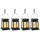 Lot de 4 Lanternes Rétro Solaires
