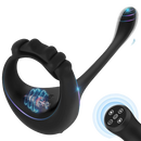 Cockring - Anneau pénien vibrant 3 en 1 avec télécommande