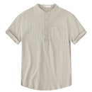 Chemise en lin respirant pour Homme