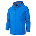 Veste imperméable à capuche pour homme