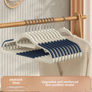 Lot de 10 Cintres antidérapants et ultra-fins