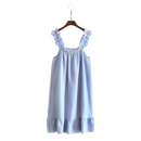 Chemise de nuit en gaze de coton