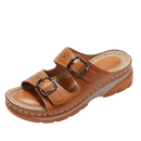 Sandales à plateformes et à mémoire de forme