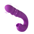 TONGUY - Vibromasseur point G à tête rotative et langue vibrante