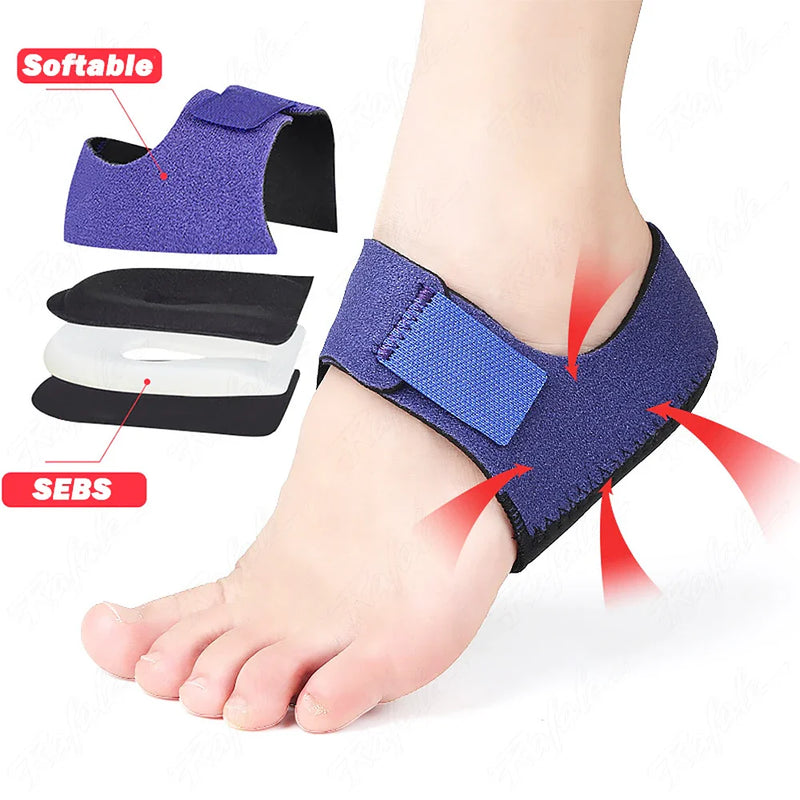 Semelles Protèges-Talons en silicone - Fasciite Plantaire