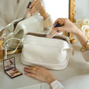 Trousse de toilette en Cuir - Double niveau