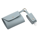 Pochette anti-bactérienne pour masques + Porte clé pour gel hydroalcoolique