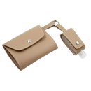 Pochette anti-bactérienne pour masques + Porte clé pour gel hydroalcoolique