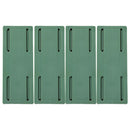 Lot de 4 Supports Muraux Coulissants Auto Adhésifs