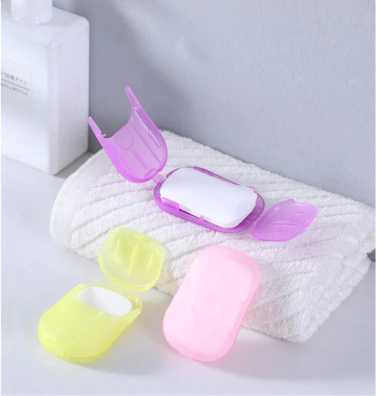 Lot de 100 feuilles de savon solide