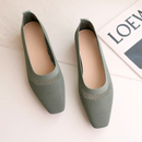 Ballerines bout carré en maille respirante - Collection 2023