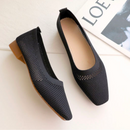 Ballerines bout carré en maille respirante - Collection 2023