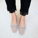 Ballerines bout carré en maille respirante - Collection 2023