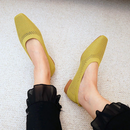 Ballerines bout carré en maille respirante - Collection 2023